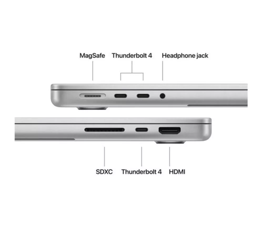 APPLE MacBook Pro 14" (2025) - M5, 512 GB SSD, Silver