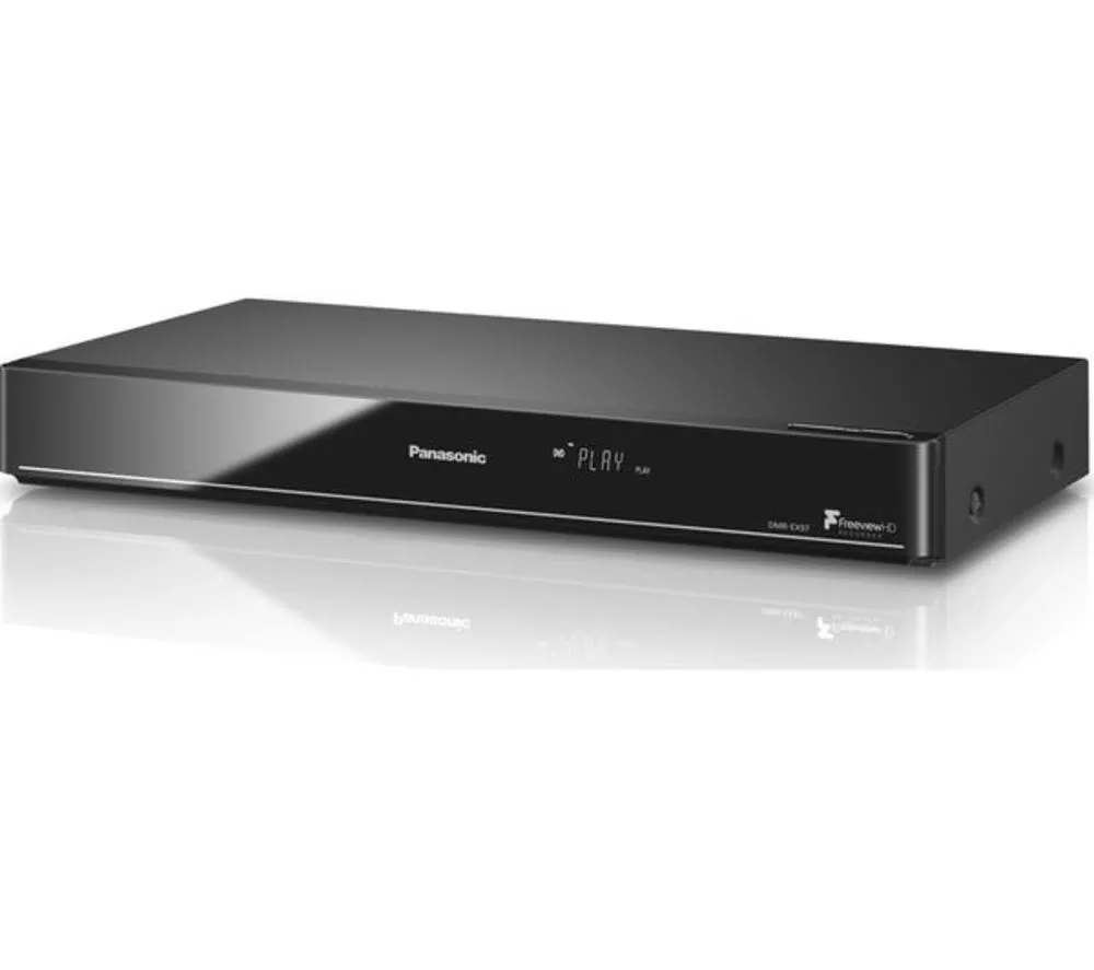 PANASONIC DMR-EX97EB-K DVD Player with Freeview HD Recorder - 500 GB HDD