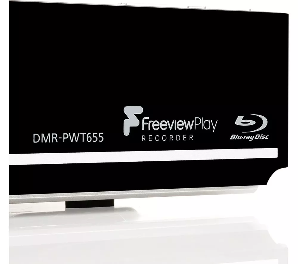 PANASONIC DMR-PWT655EB Smart 3D Blu-ray & DVD Player with Freeview Play Recorder - 1 TB HDD