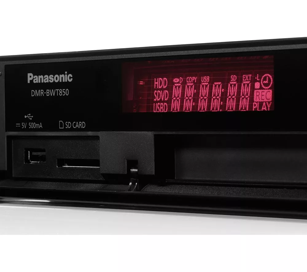 PANASONIC DMR-BWT850EB Smart 3D Blu-ray & DVD Player - 1 TB HDD