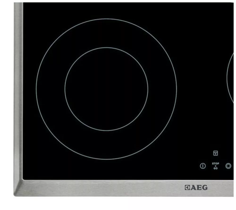 AEG HK634060XB 58 cm Electric Ceramic Hob - Black