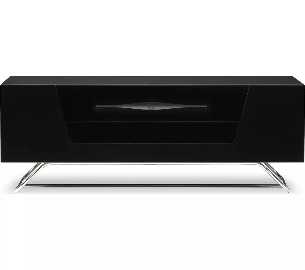 ALPHASON Chromium 2 Cantilever CRO2-1000BKT-BK 1000 mm TV Stand with Bracket - Black