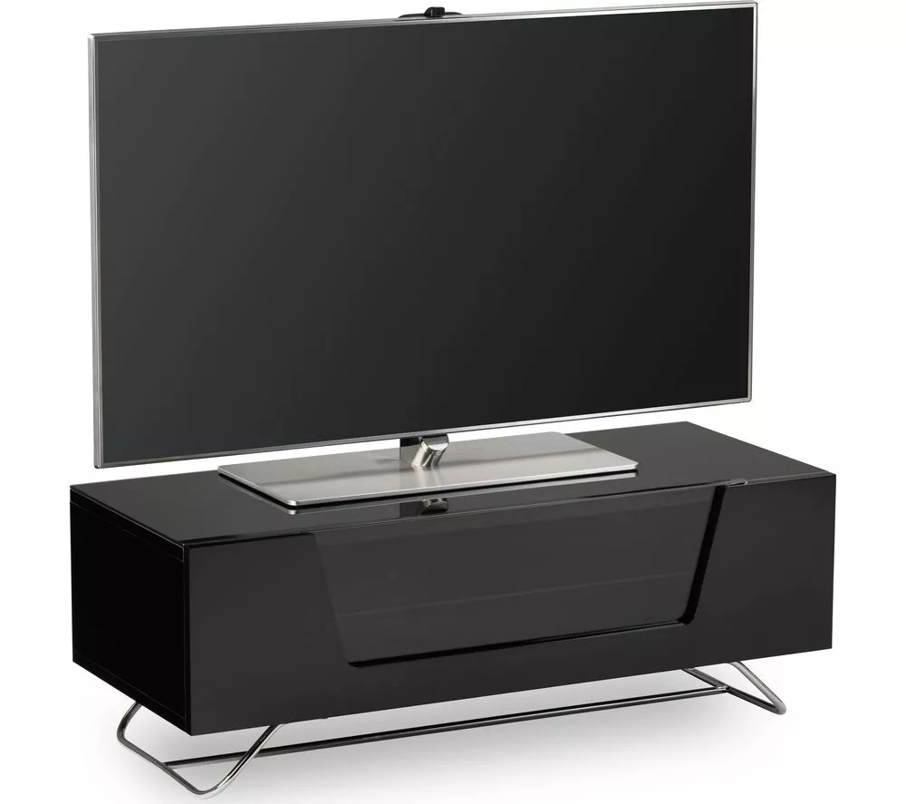 ALPHASON Chromium 2 Cantilever CRO2-1000BKT-BK 1000 mm TV Stand with Bracket - Black