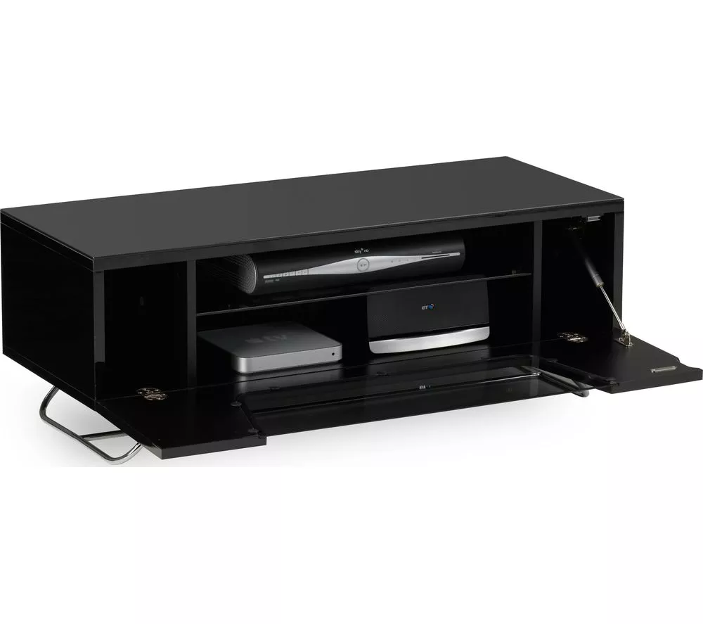 ALPHASON Chromium 2 Cantilever CRO2-1000BKT-BK 1000 mm TV Stand with Bracket - Black