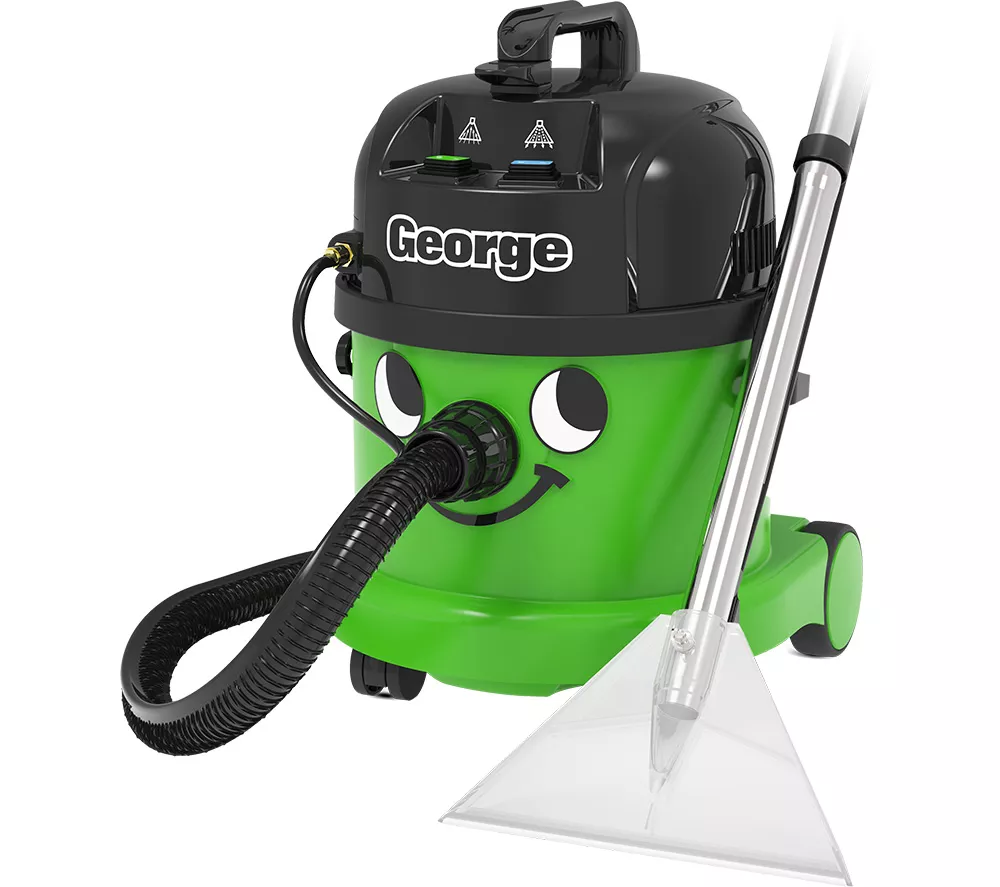NUMATIC George GVE370 3-in-1 Cylinder Wet & Dry Vacuum Cleaner - Green & Black