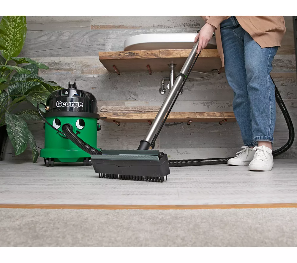 NUMATIC George GVE370 3-in-1 Cylinder Wet & Dry Vacuum Cleaner - Green & Black
