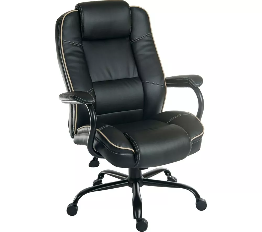 TEKNIK Goliath Duo Bonded Leather Reclining Executive Chair - Black
