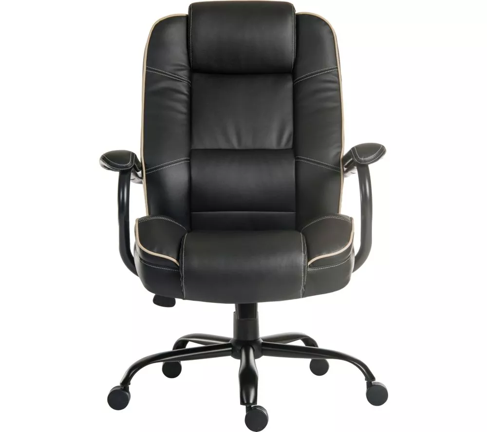 TEKNIK Goliath Duo Bonded Leather Reclining Executive Chair - Black