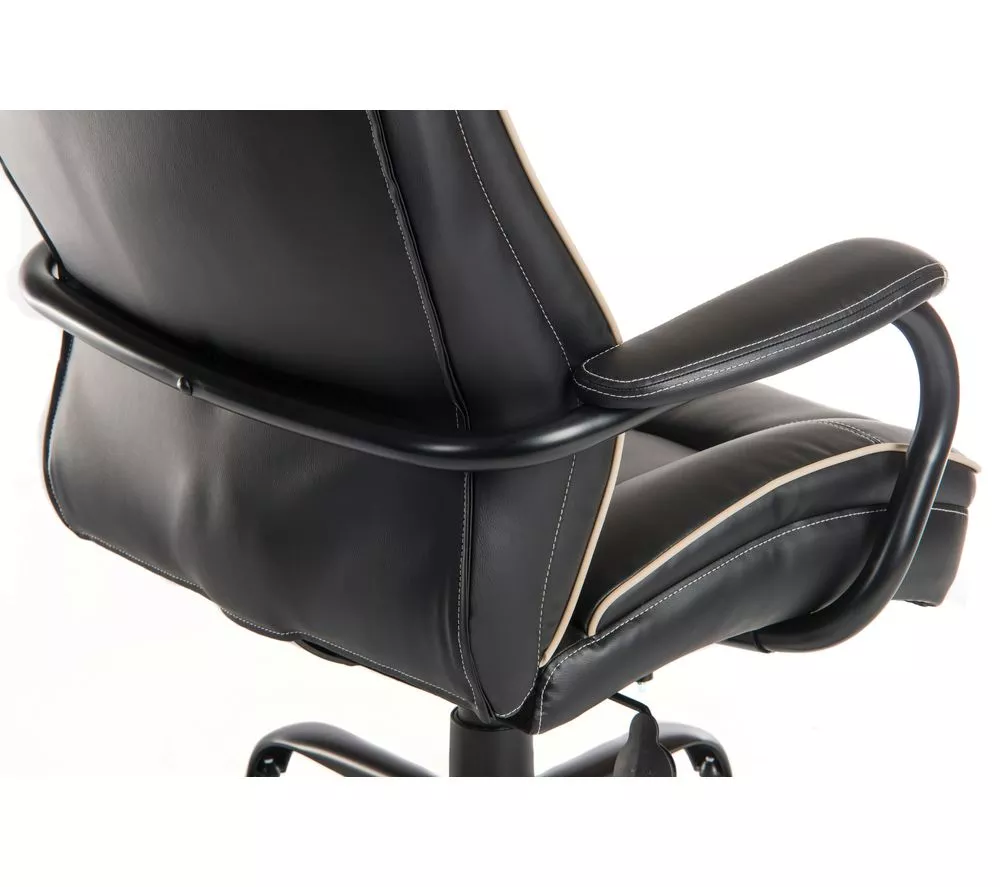 TEKNIK Goliath Duo Bonded Leather Reclining Executive Chair - Black