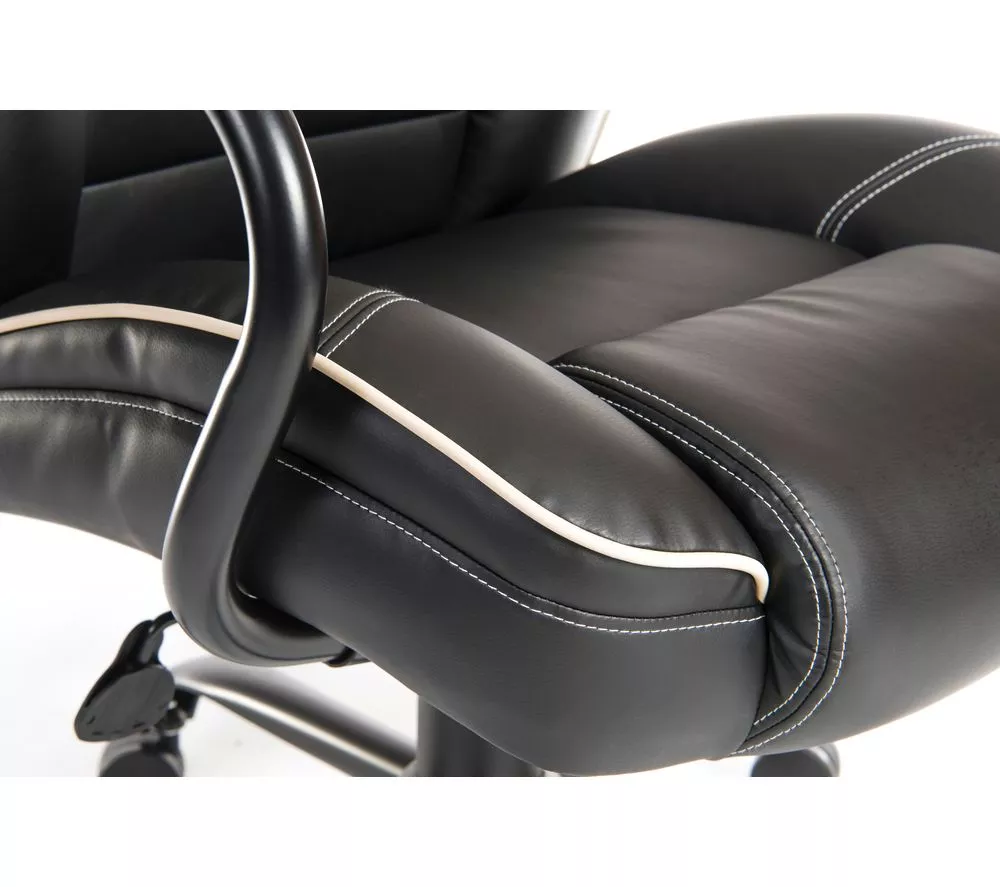 TEKNIK Goliath Duo Bonded Leather Reclining Executive Chair - Black