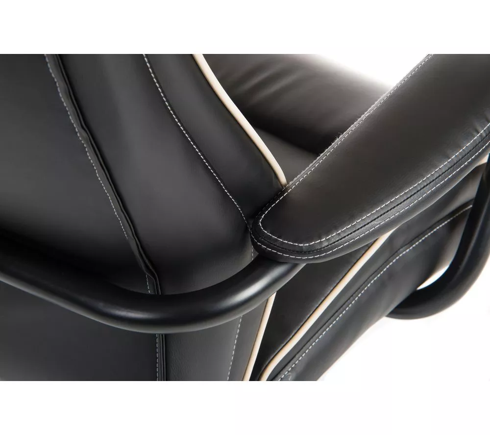 TEKNIK Goliath Duo Bonded Leather Reclining Executive Chair - Black