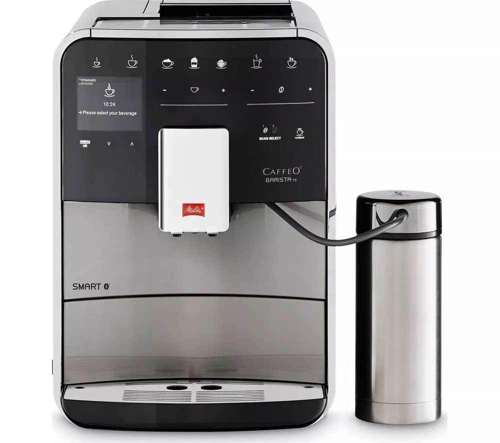 MELITTA Caffeo Barista TS F86 0-100 Smart Bean to Cup Coffee Machine - Stainless Steel