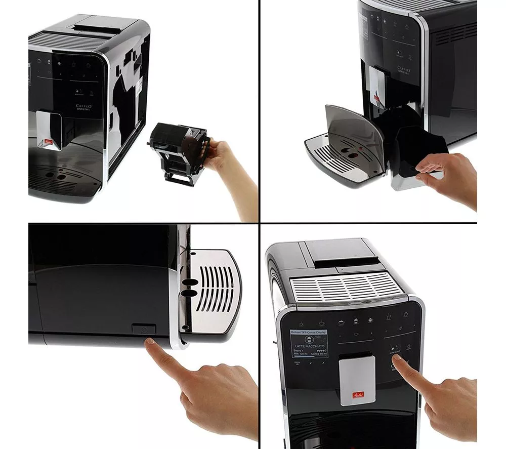 MELITTA Caffeo Barista TS F86 0-100 Smart Bean to Cup Coffee Machine - Stainless Steel