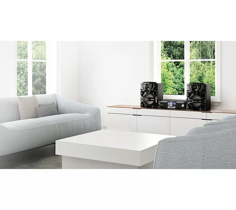 PANASONIC SC-AKX710E-K Bluetooth Megasound Party Hi-Fi System - Black