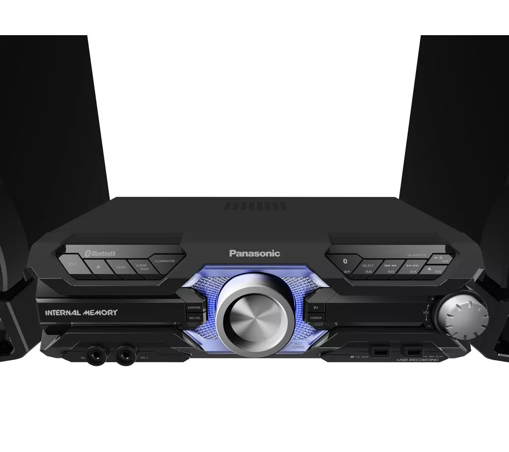 PANASONIC SC-AKX710E-K Bluetooth Megasound Party Hi-Fi System - Black