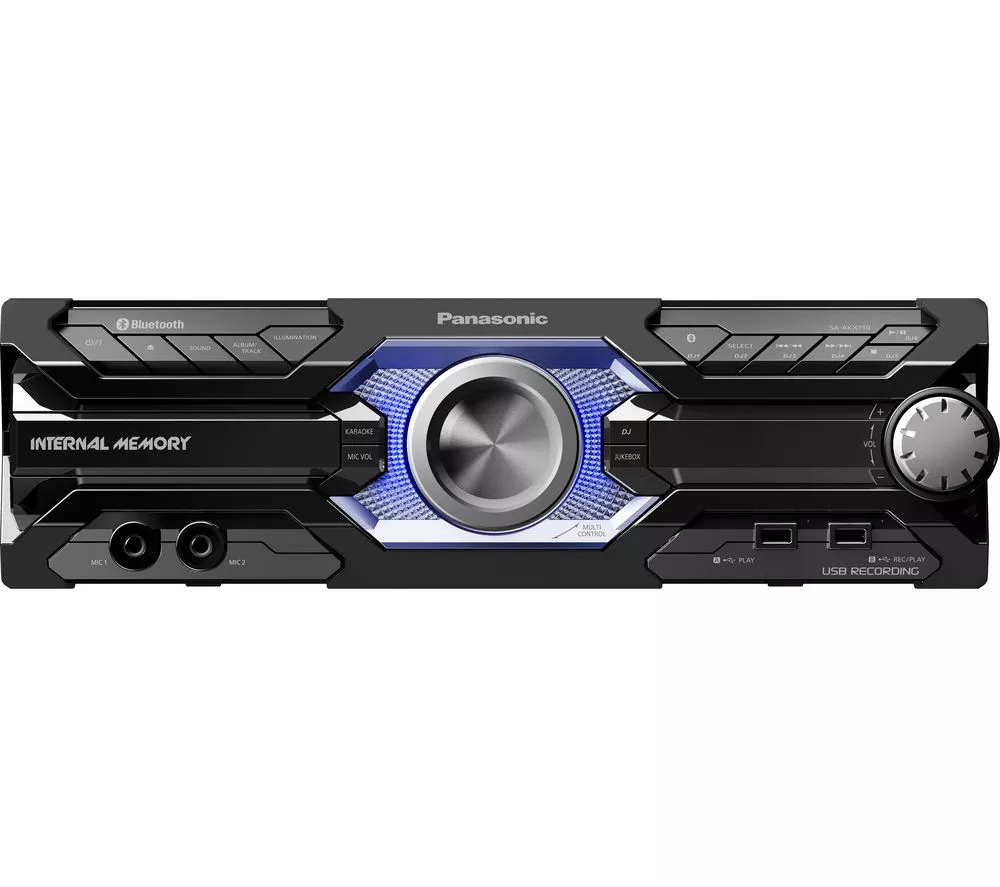 PANASONIC SC-AKX710E-K Bluetooth Megasound Party Hi-Fi System - Black