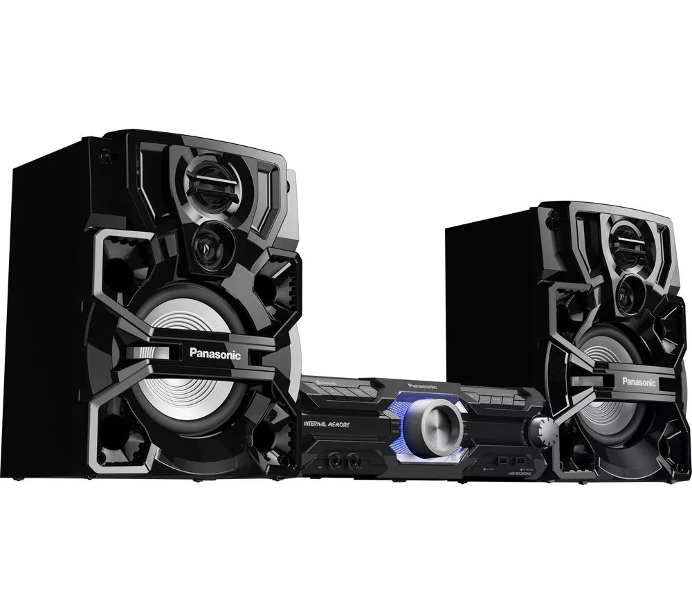 PANASONIC SC-AKX710E-K Bluetooth Megasound Party Hi-Fi System - Black