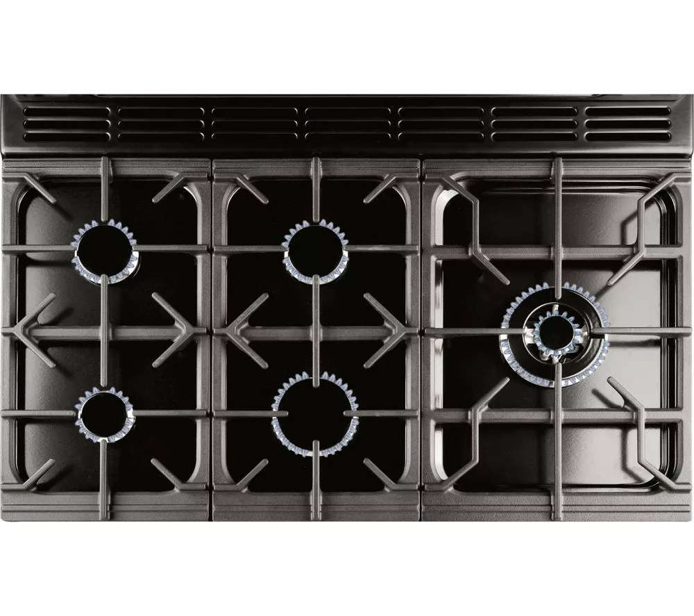 RANGEMASTER Nexus NEX90DFFBL C 90 cm Dual Fuel Range Cooker - Black