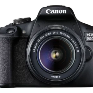 CANON EOS 2000D DSLR Camera with EF-S 18-55 mm f 3.5-5.6 III Lens