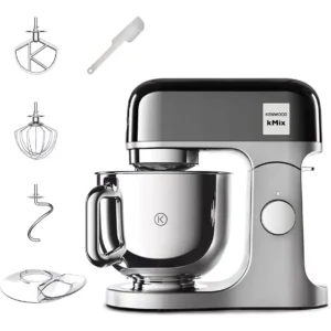 KENWOOD kMix KMX760BC Kitchen Machine - Black & Stainless Steel