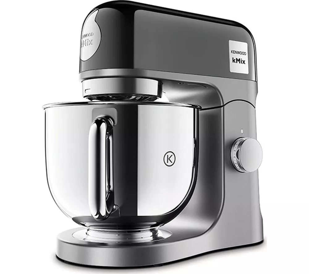 KENWOOD kMix KMX760BC Kitchen Machine - Black & Stainless Steel