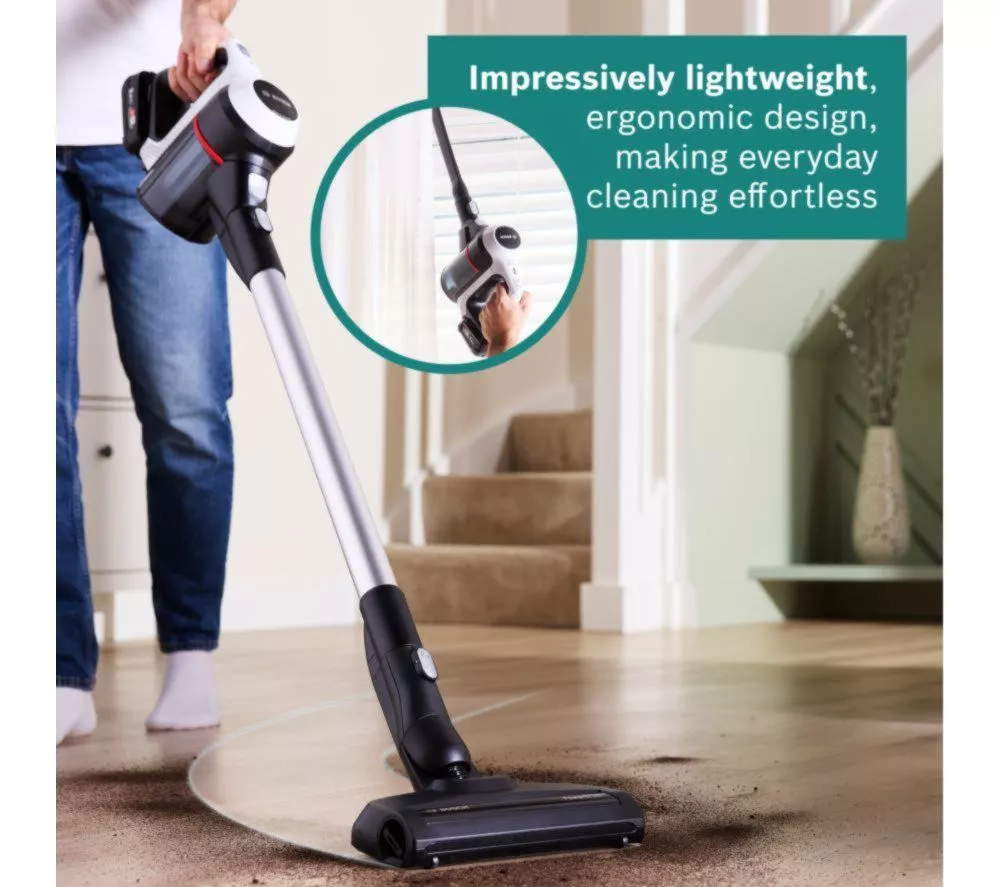 BOSCH Unlimited 6 BCS612GB Cordless Vacuum Cleaner - White