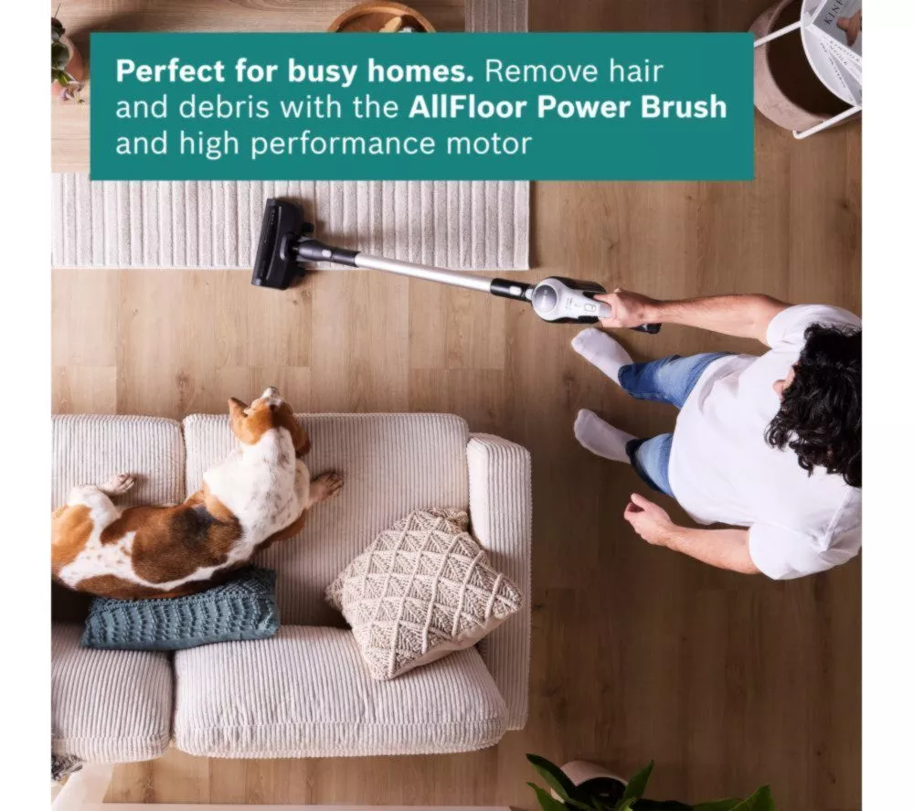 BOSCH Unlimited 6 BCS612GB Cordless Vacuum Cleaner - White