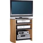 ALPHASON Finewoods HiFi Series FW750 4 750 mm TV Stand - Light Oak