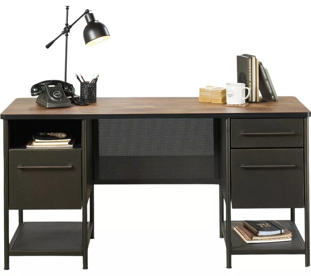 TEKNIK Boulevard Cafe Desk - Metal & Wood