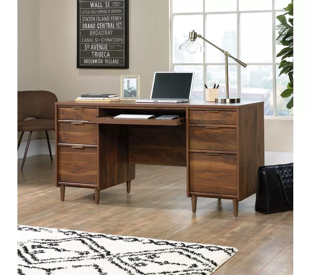 TEKNIK Clifton Place Desk - Grand Walnut