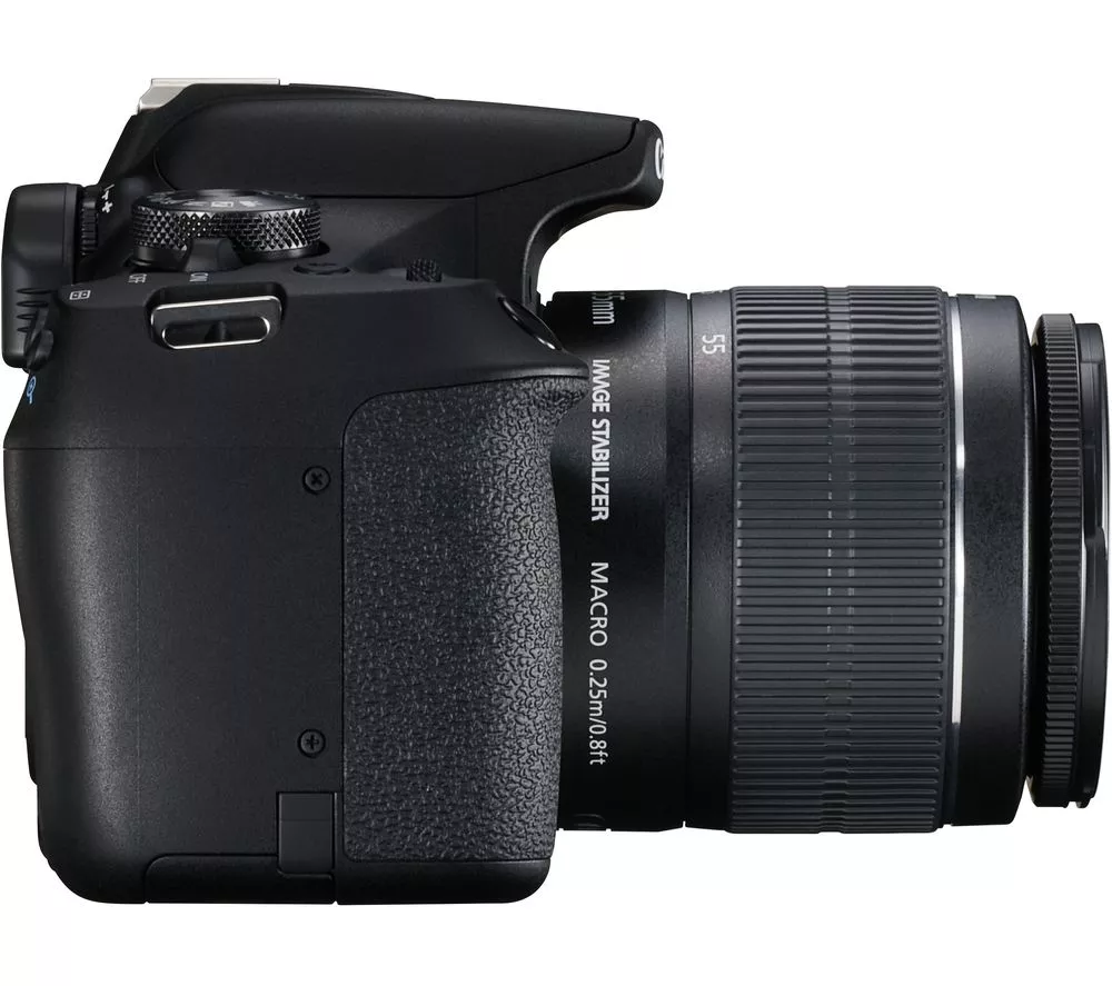 CANON EOS 2000D DSLR Camera with EF-S 18-55 mm f 3.5-5.6 III & EF 75-300 mm f 4-5.6 III Lens