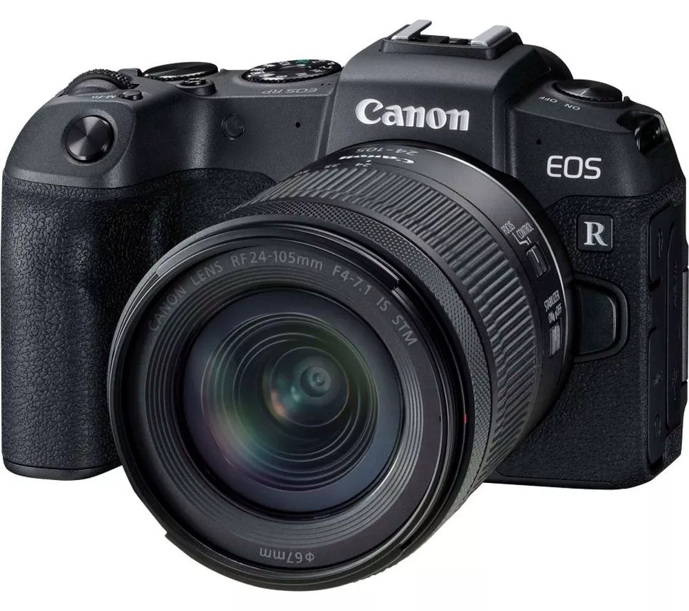 CANON EOS RP Mirrorless Camera with RF 24-105 mm f 4-7.1 IS STM Lens