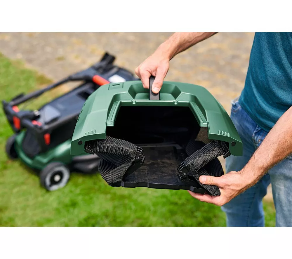 BOSCH AdvancedRotak 36-750 Cordless Rotary Lawn Mower - Green & Black
