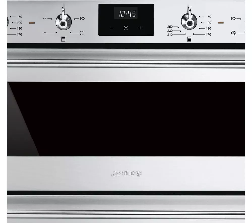 SMEG DUSF6300X Electric Built-under Double Oven - Stainless Steel