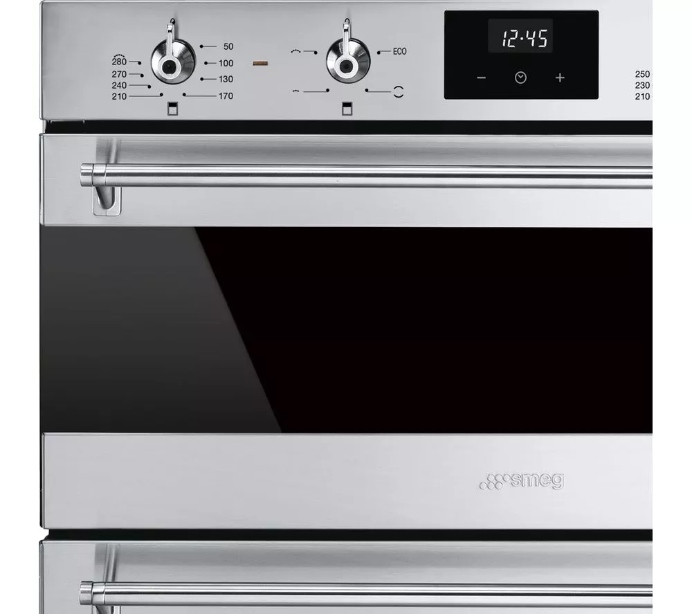 SMEG DUSF6300X Electric Built-under Double Oven - Stainless Steel