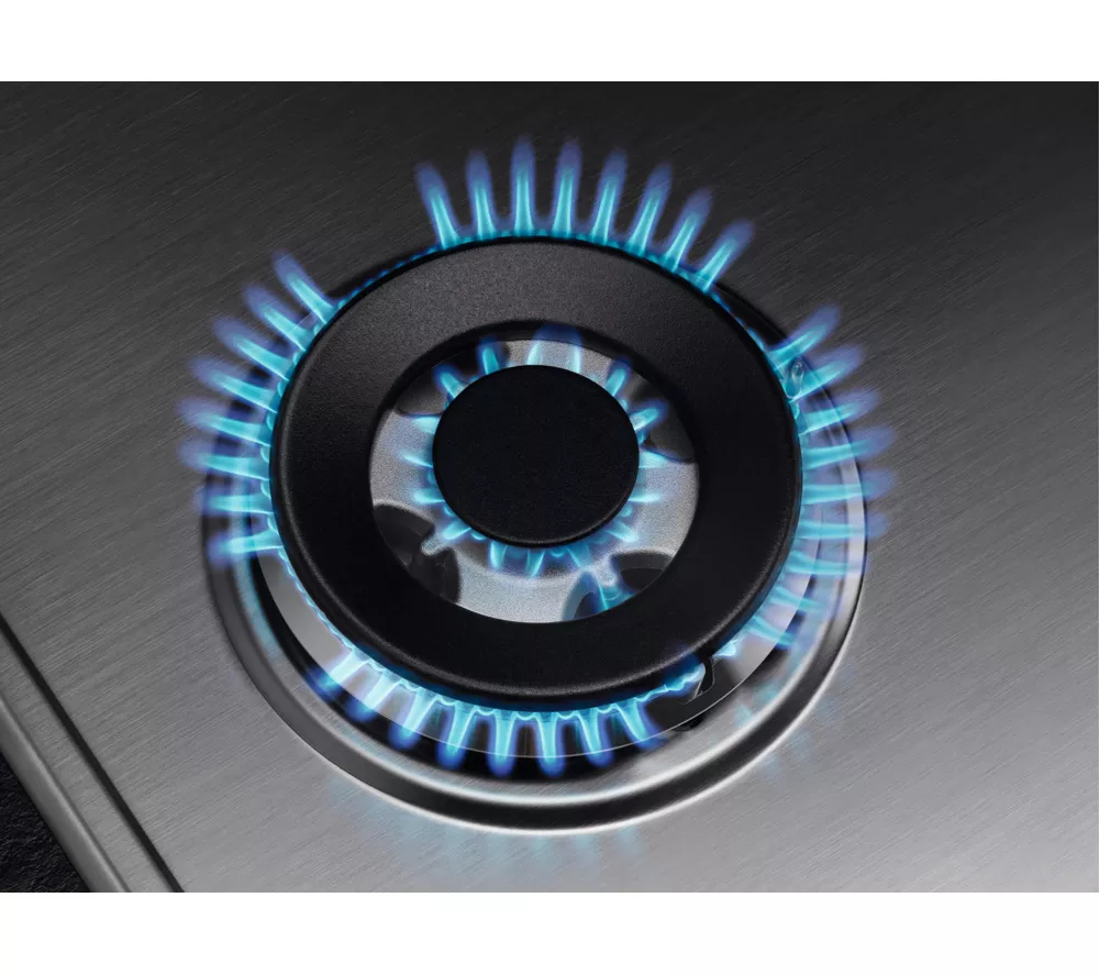 AEG HGB75420YM 75 cm Gas Hob - Stainless Steel