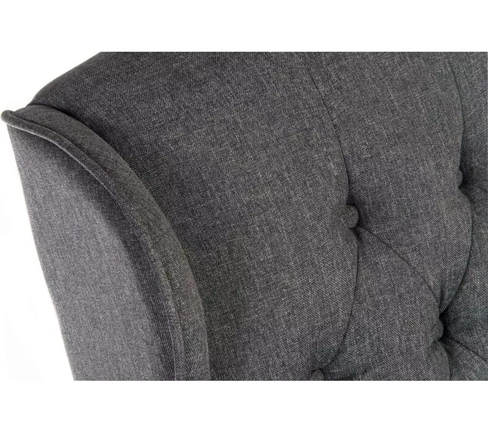 TEKNIK Chairman Fabric Tilting Executive Chair - Grey