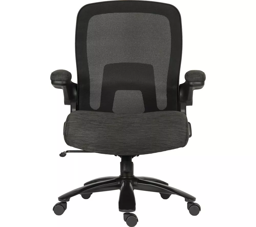 TEKNIK Hercules Extreme Heavy Duty Fabric & Mesh Chair - Black