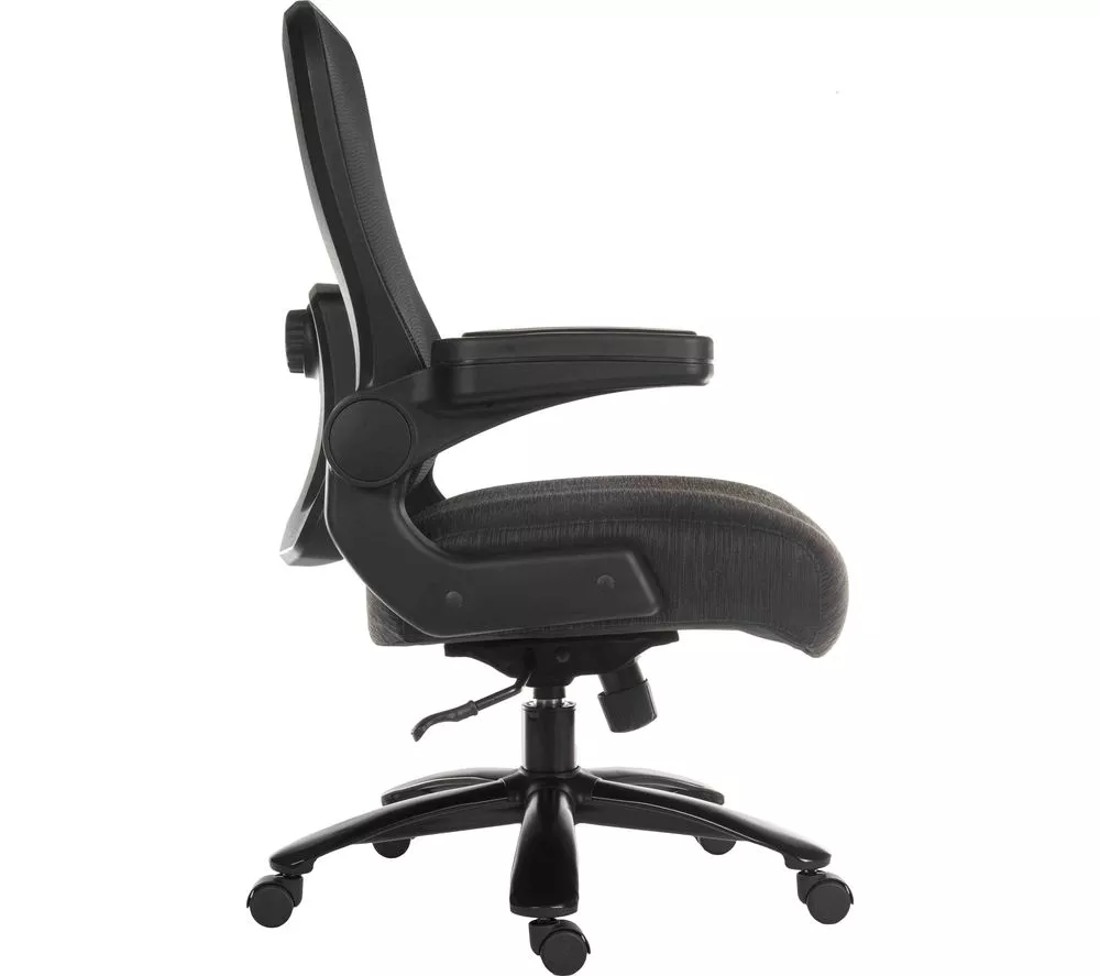 TEKNIK Hercules Extreme Heavy Duty Fabric & Mesh Chair - Black