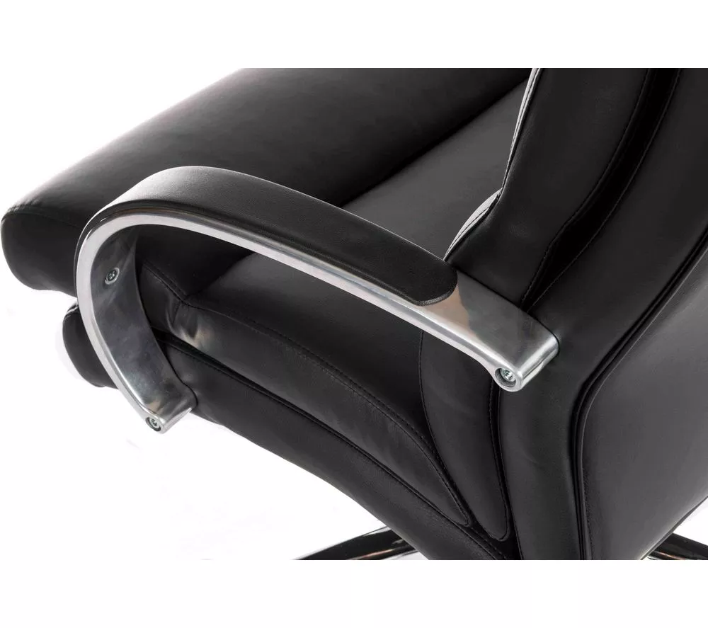 TEKNIK Samson Faux-Leather Tilting Executive Chair - Black