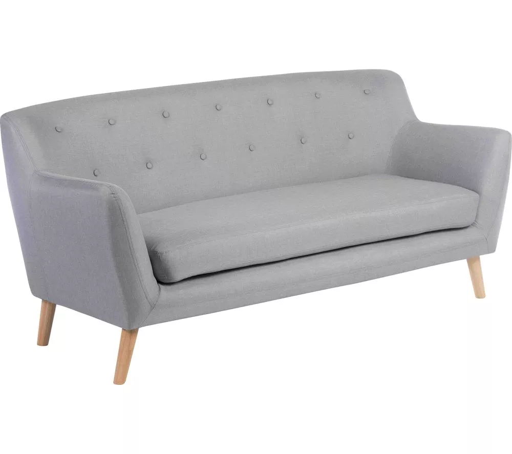 TEKNIK Skandi Fabric Sofa - Grey