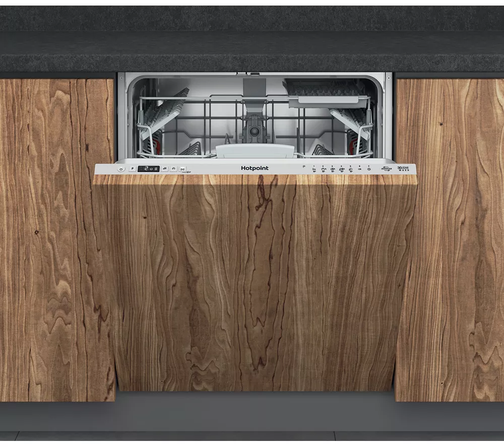 HOTPOINT HDIC 3B+26 C W UK Full-size Fully Integrated Dishwasher