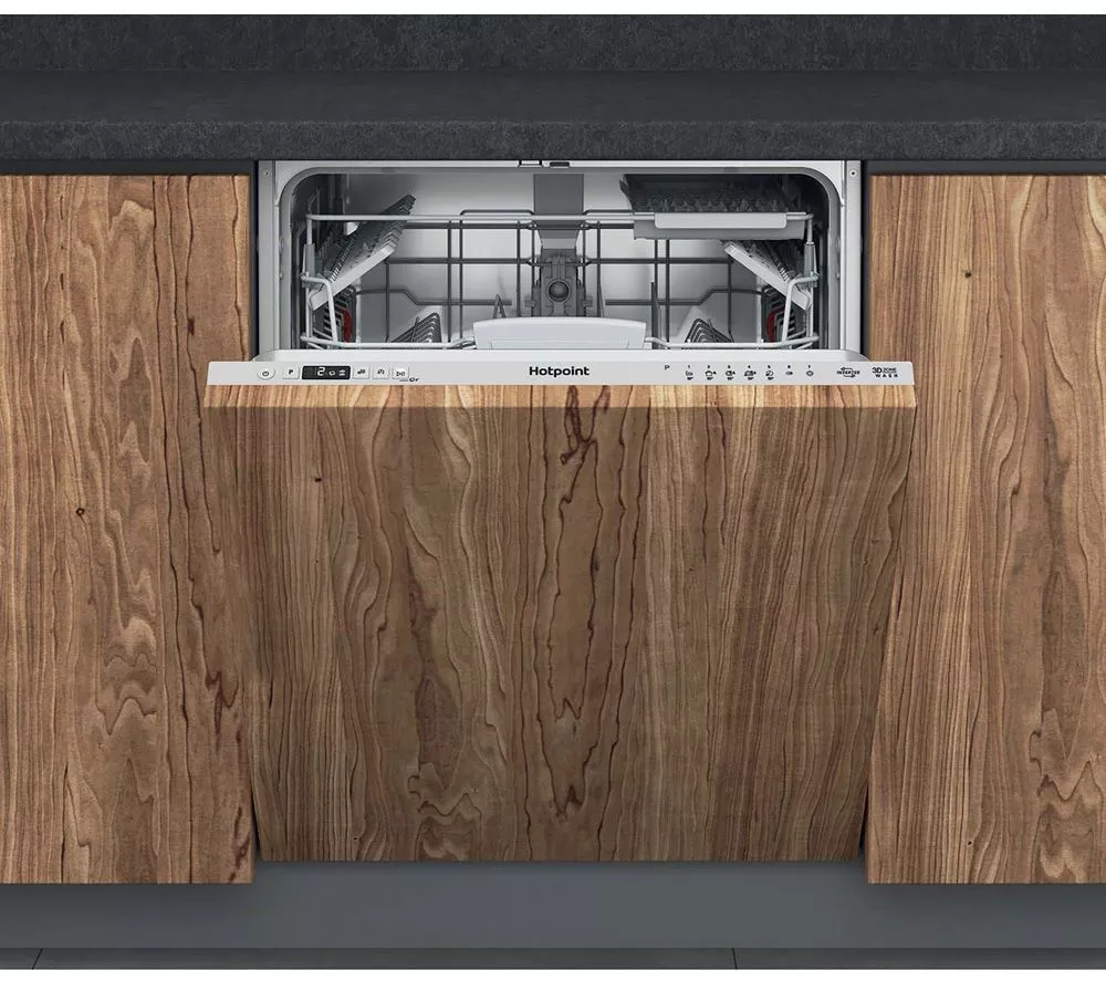 HOTPOINT HDIC 3B+26 C W UK Full-size Fully Integrated Dishwasher