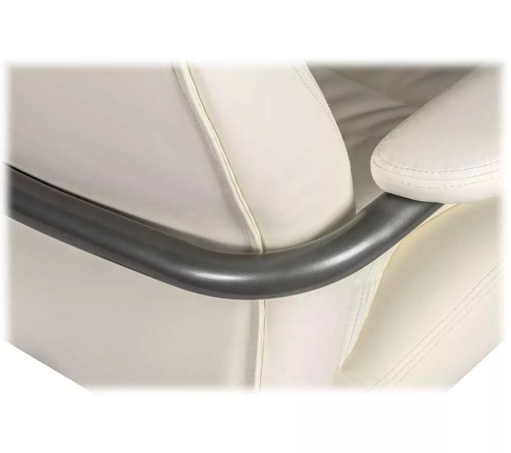 TEKNIK Goliath 6988 Bonded Leather Tilting Executive Chair - White