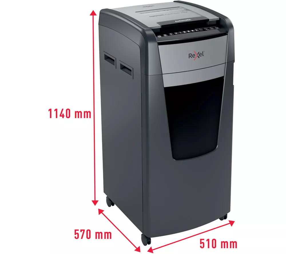 REXEL Optimum AutoFeed+ 750M Micro Cut Paper Shredder