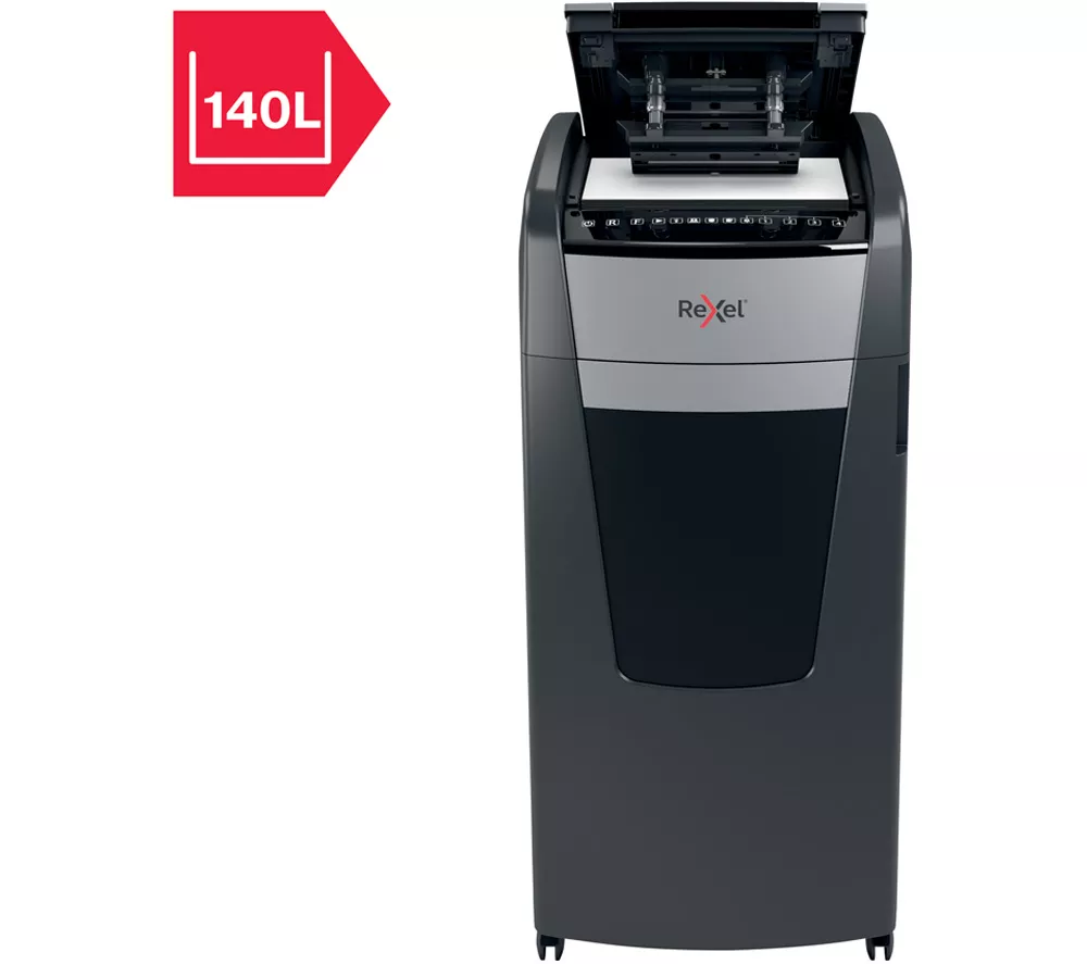 REXEL Optimum AutoFeed+ 750X Cross Cut Paper Shredder