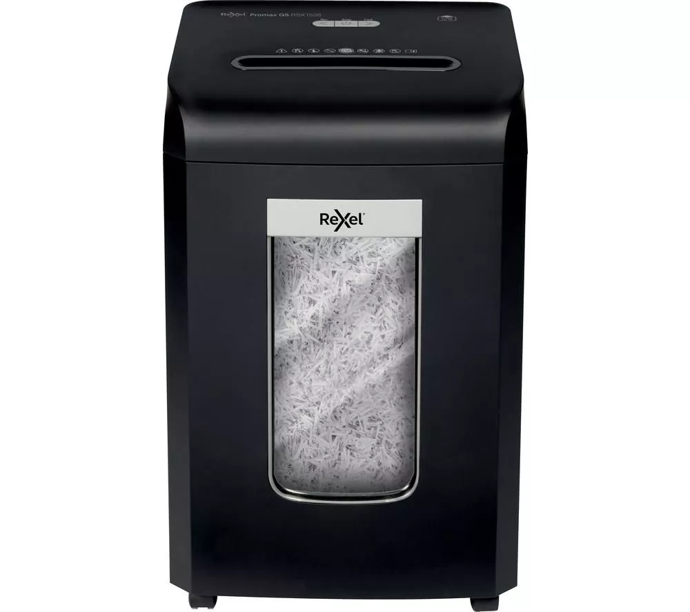 REXEL ProMax QS RSX1538 Cross Cut Paper Shredder
