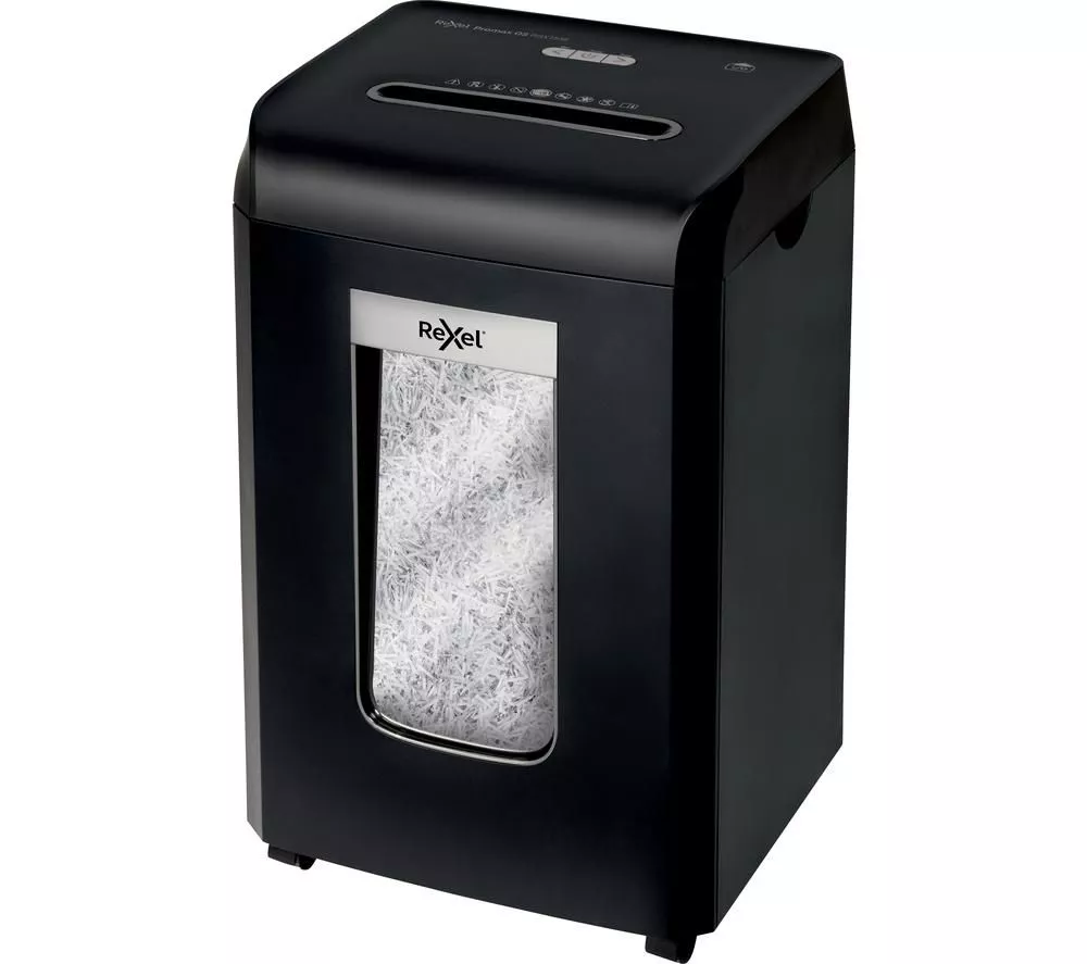 REXEL ProMax QS RSX1538 Cross Cut Paper Shredder