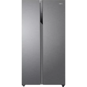 HAIER HSR3918ENPG American-Style Fridge Freezer - Silver