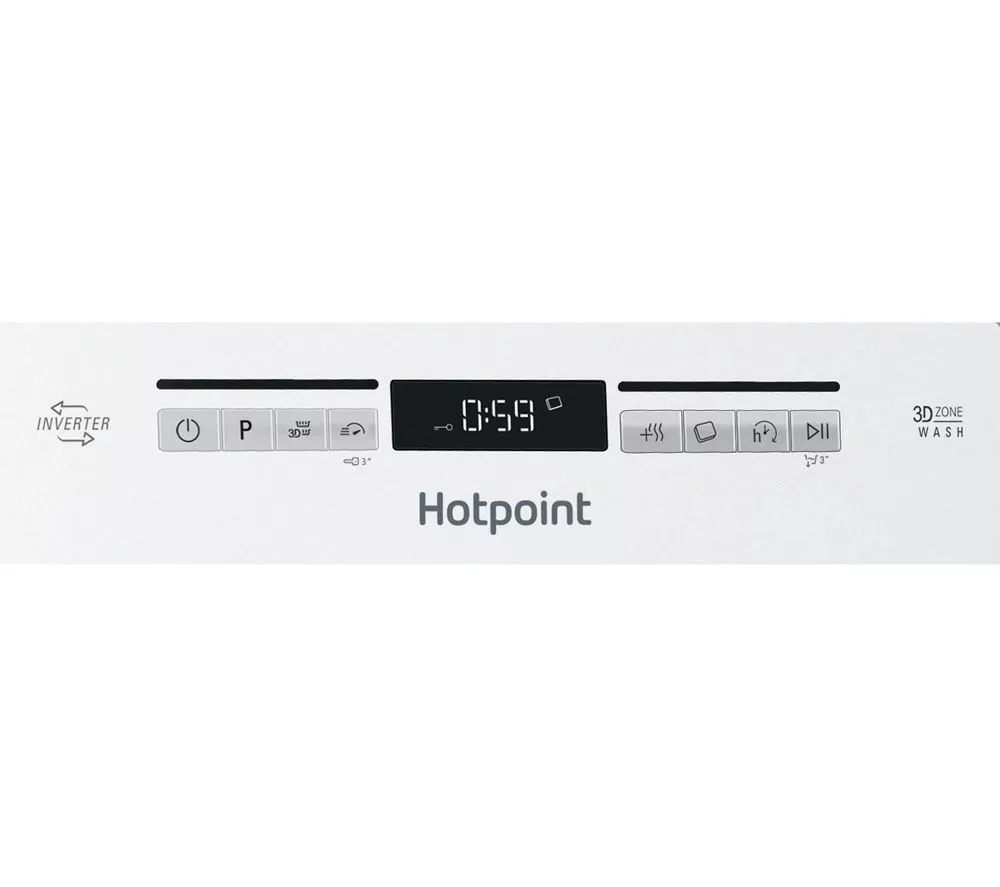 HOTPOINT HSFO 3T223 W UK N Slimline Dishwasher - White
